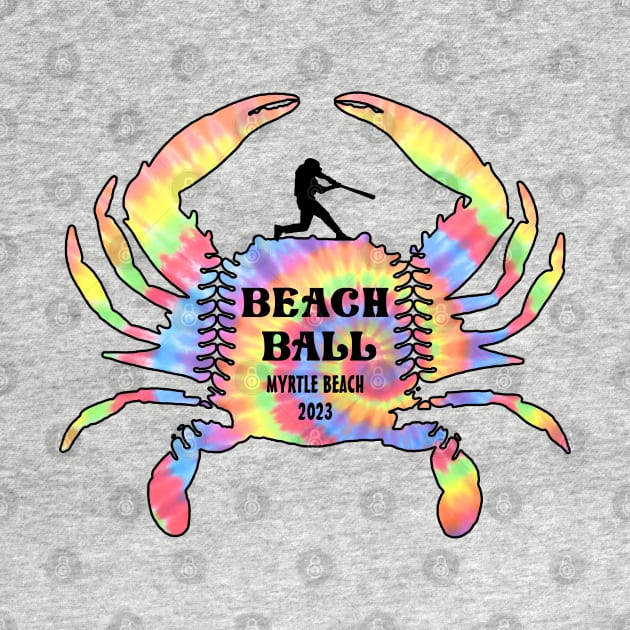 Beach Ball Baseball Softball Travel Ball Myrtle Beach SC Beach Ball 2023 by TeeCreations